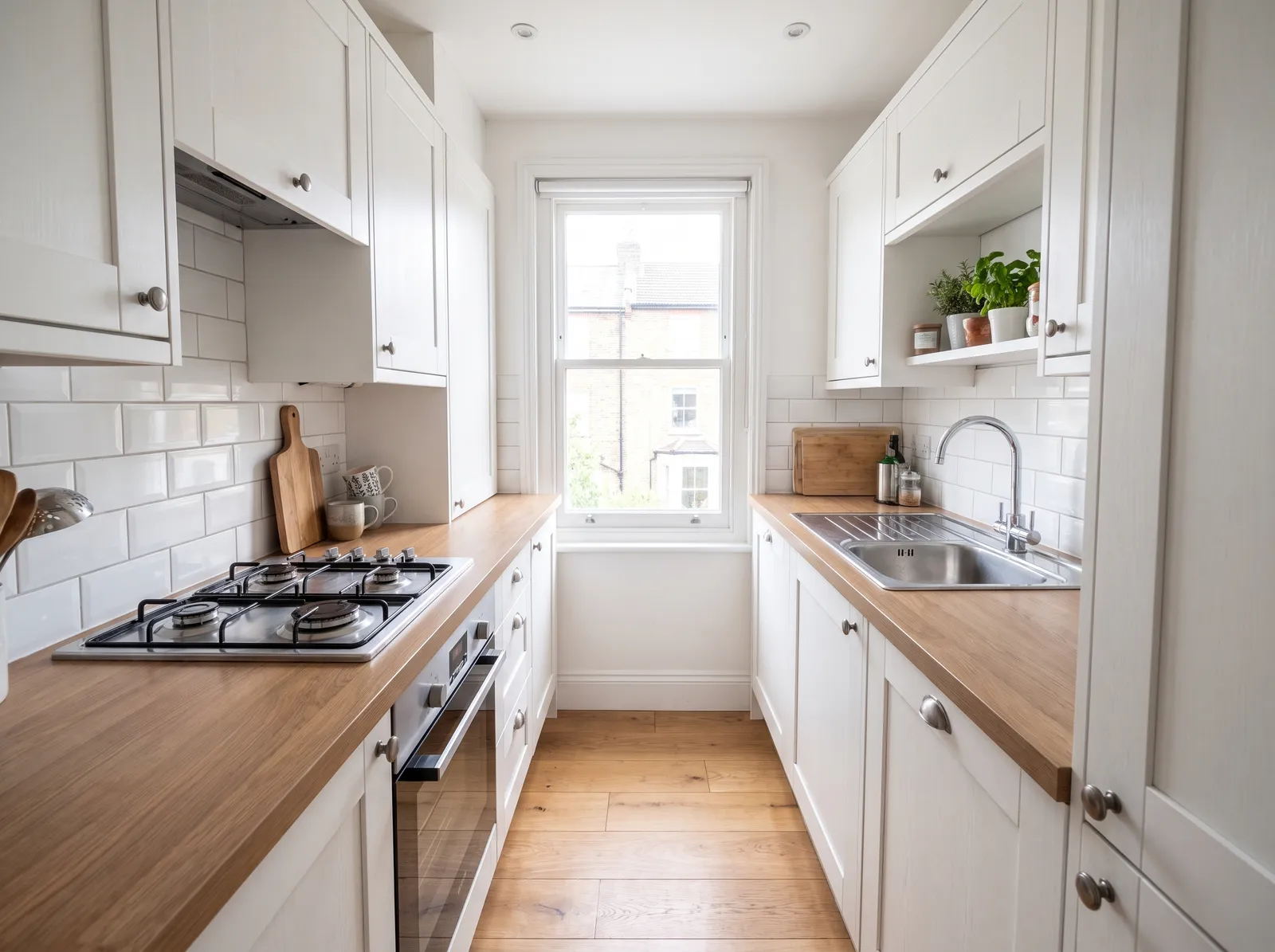 Kitchen after cleaning